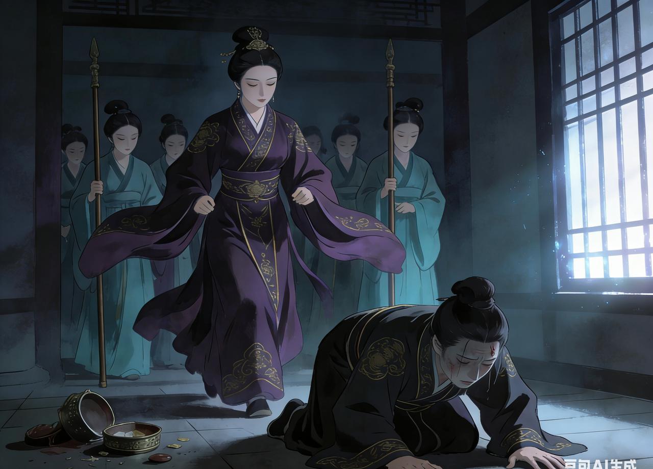 59岁的隋文帝杨坚骑着快马冲进深山，这位统一天下的君主正像个受了委屈的孩子一样，