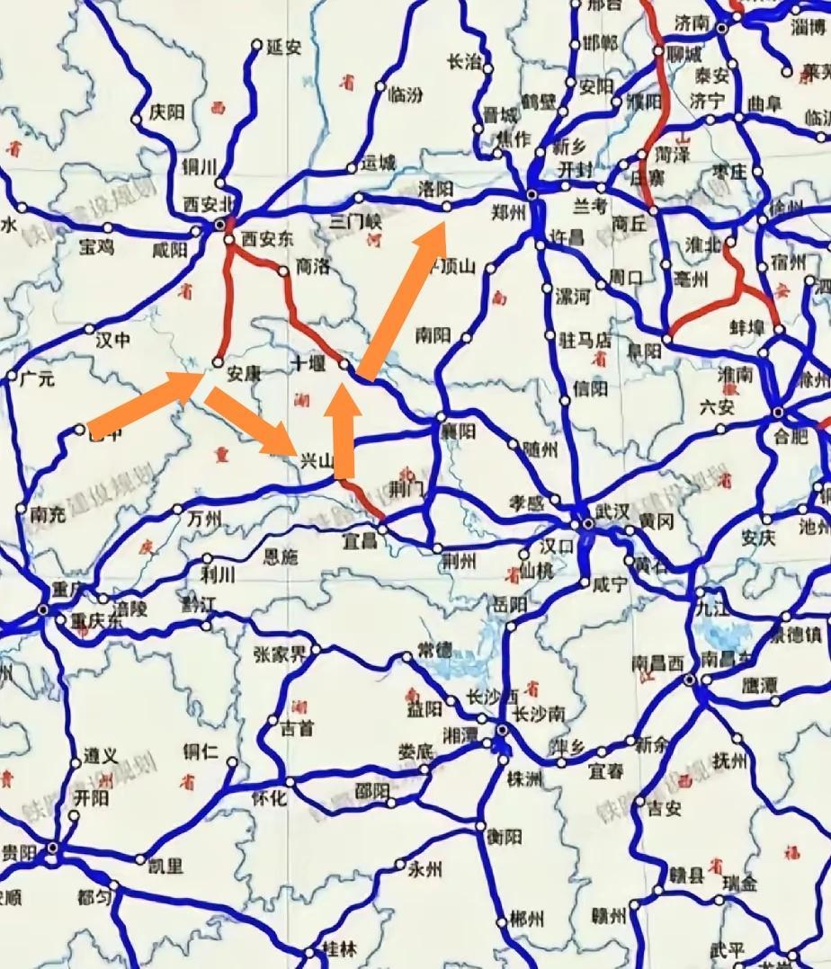 如果把汉巴段高铁直接改为巴中至安康高铁通道，会不会形成新的西成通道，不用绕行汉中