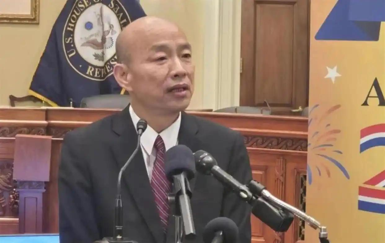 蓝营2028大选暗流涌动郭正亮直言，韩国瑜此番访美，彻底补齐了多年欠缺的美国信