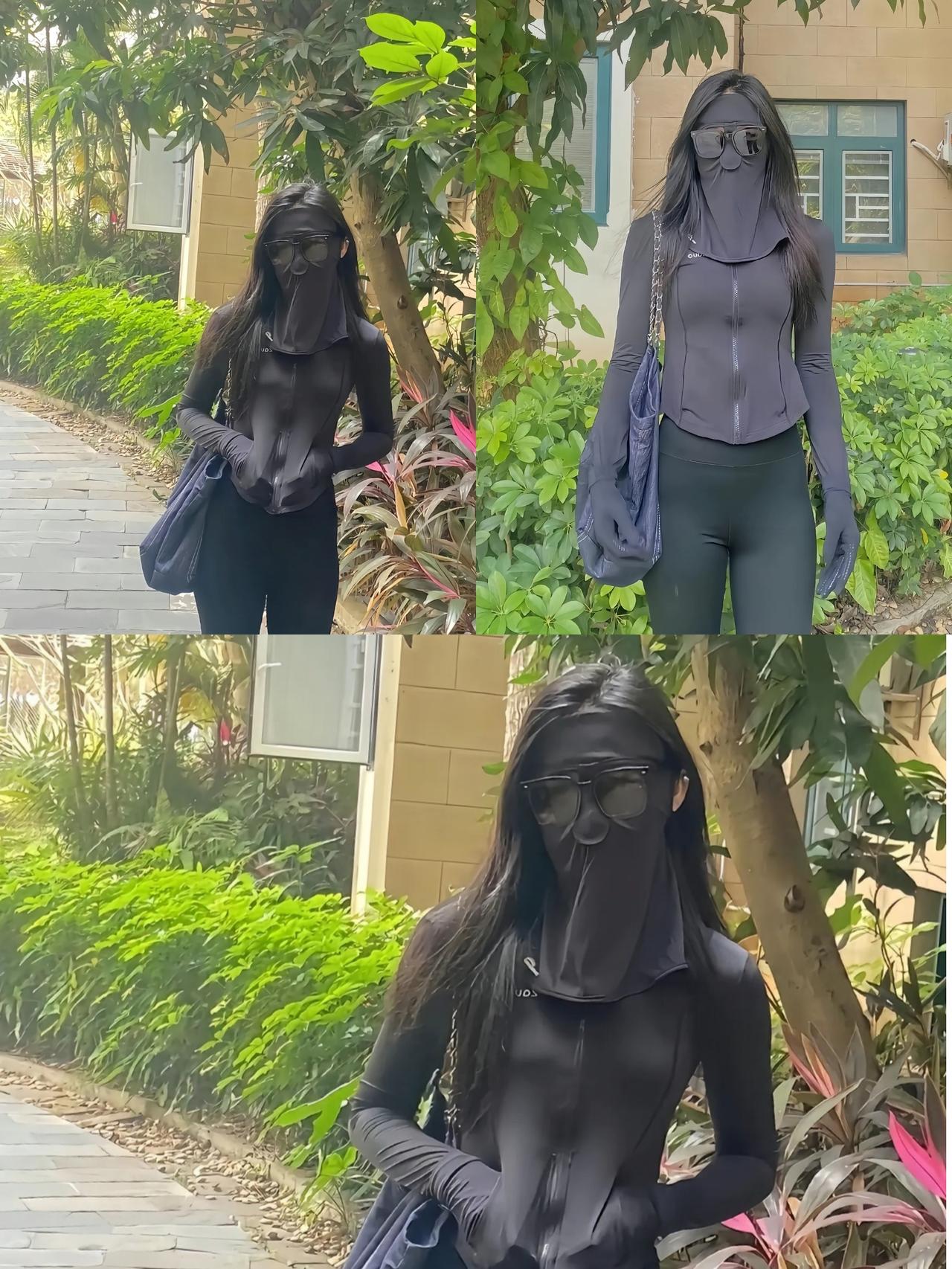 现在出门都得穿成这样了，亲妈来了都认不出来呀