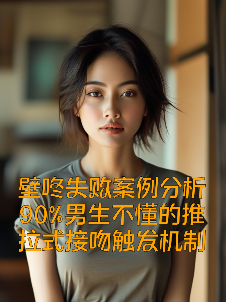 壁咚失败案例分析：90%男生不懂的'推拉式接吻触发机制