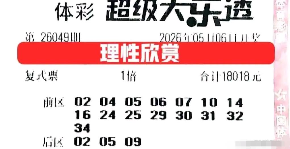 精简改写版大乐透26049期开奖临近，各类晒票扎堆登场、看点满满。本期不仅