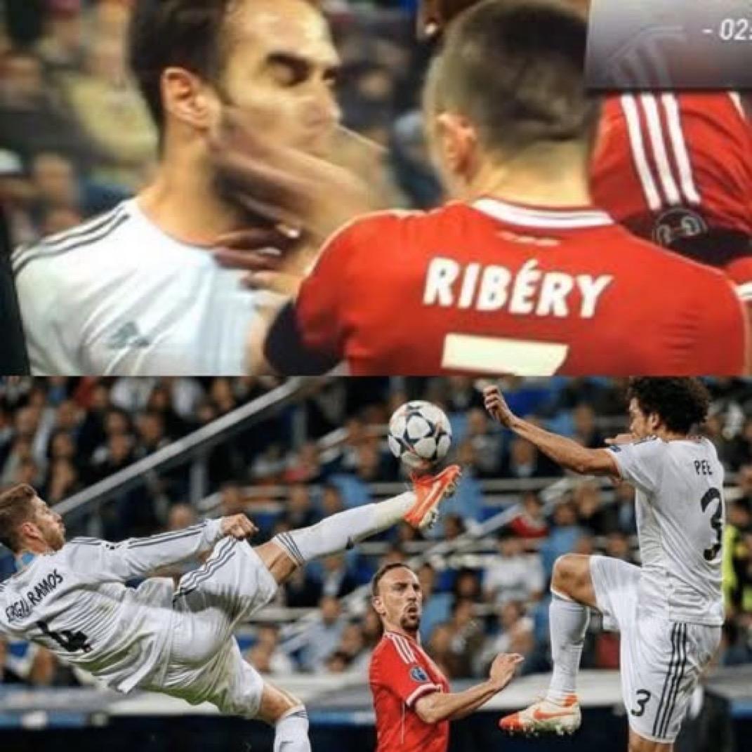 里贝里谈2017年欧冠四分之一决赛：“我在争抢球时和卡瓦哈尔发生了争执，然后