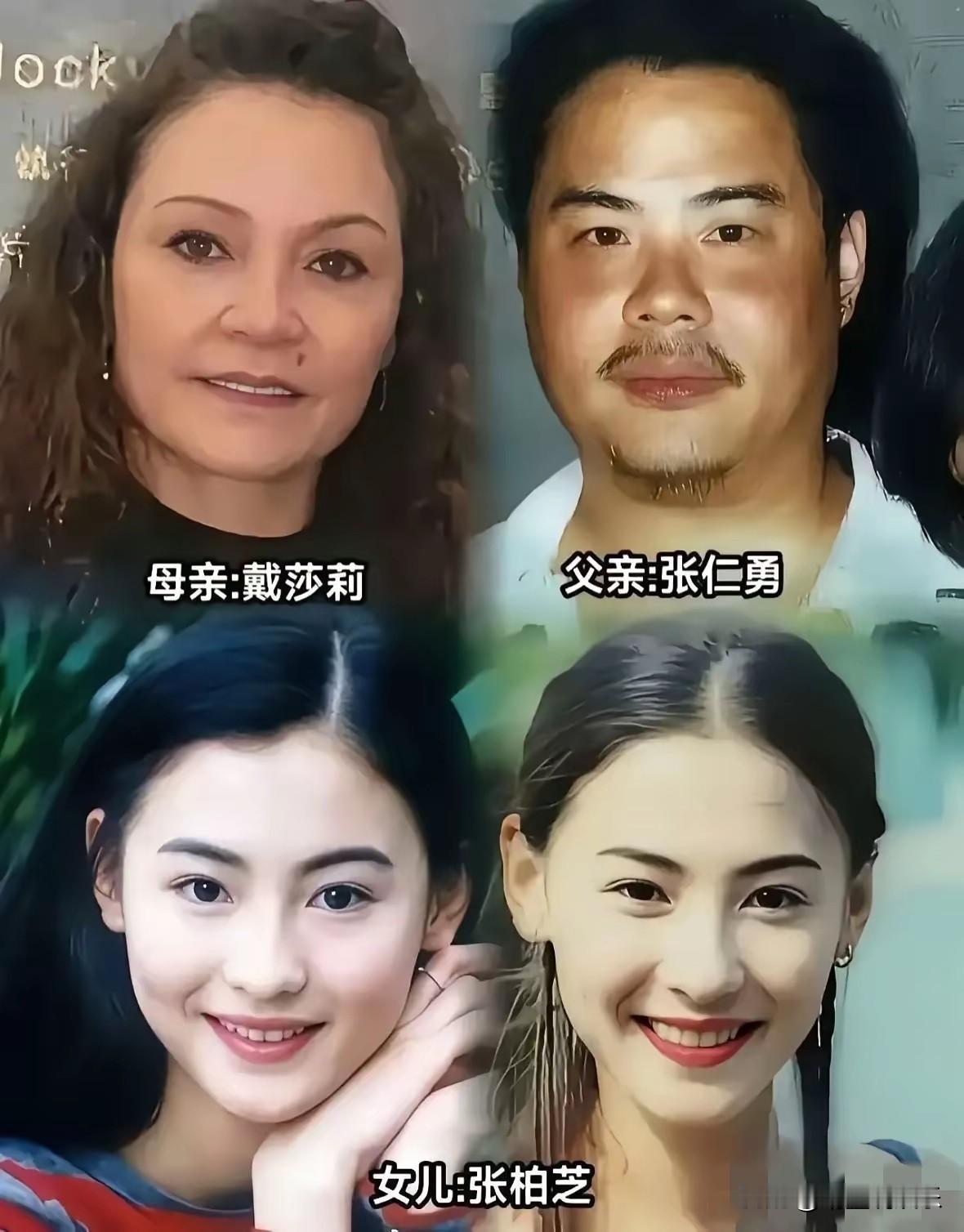终于“破案”了！张柏芝的美貌不像爸也不像妈，直到这张照片出现，才知道她的盛世