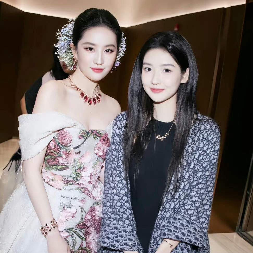 王玉雯心理委员不用来了我有刘亦菲了我也想要和我的偶像拍照，羡慕住了