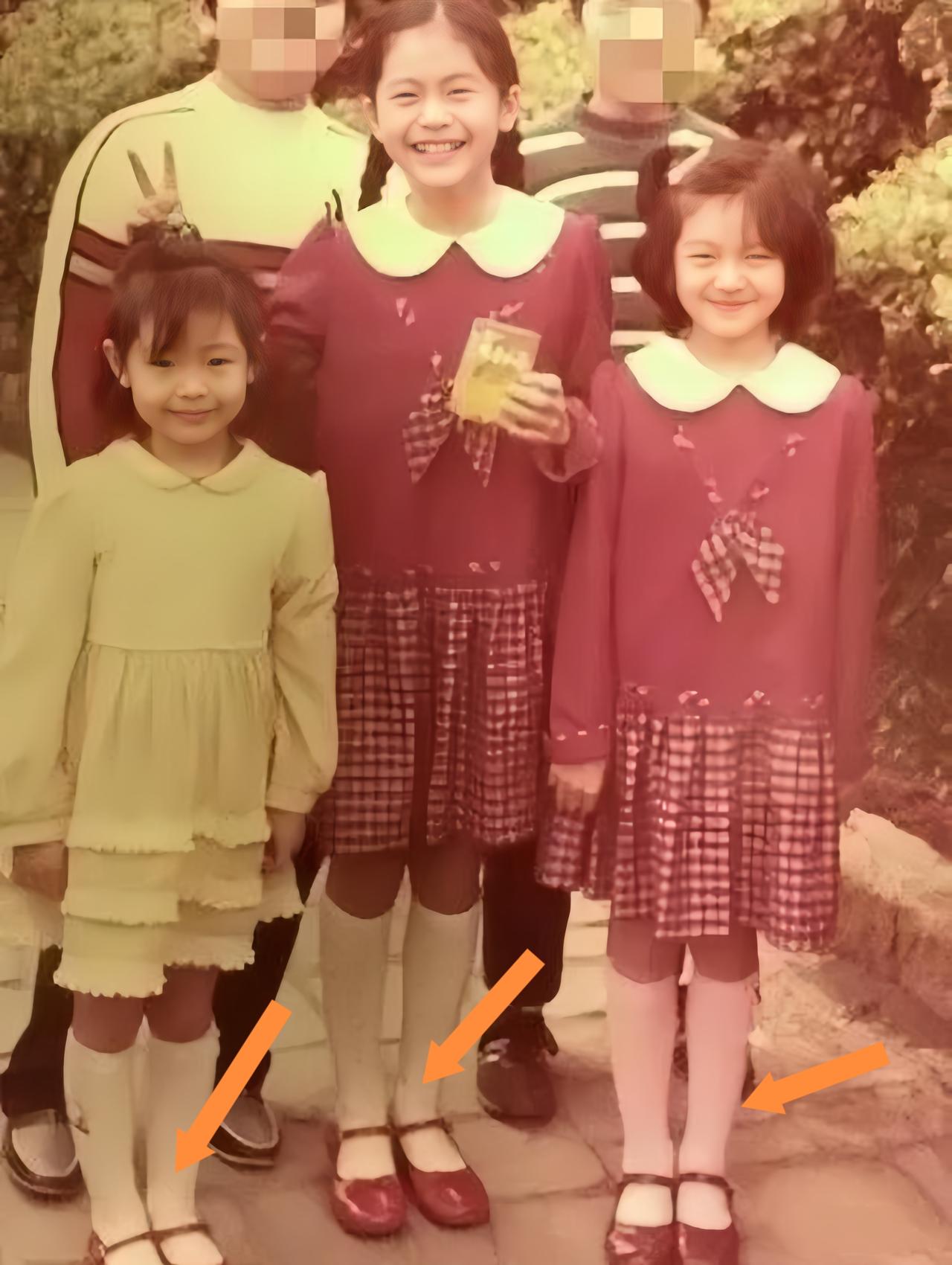 以前经常有人说大S小时候家里很贫穷，她妈一个人辛苦养育她们三姐妹，日子肯定很艰苦