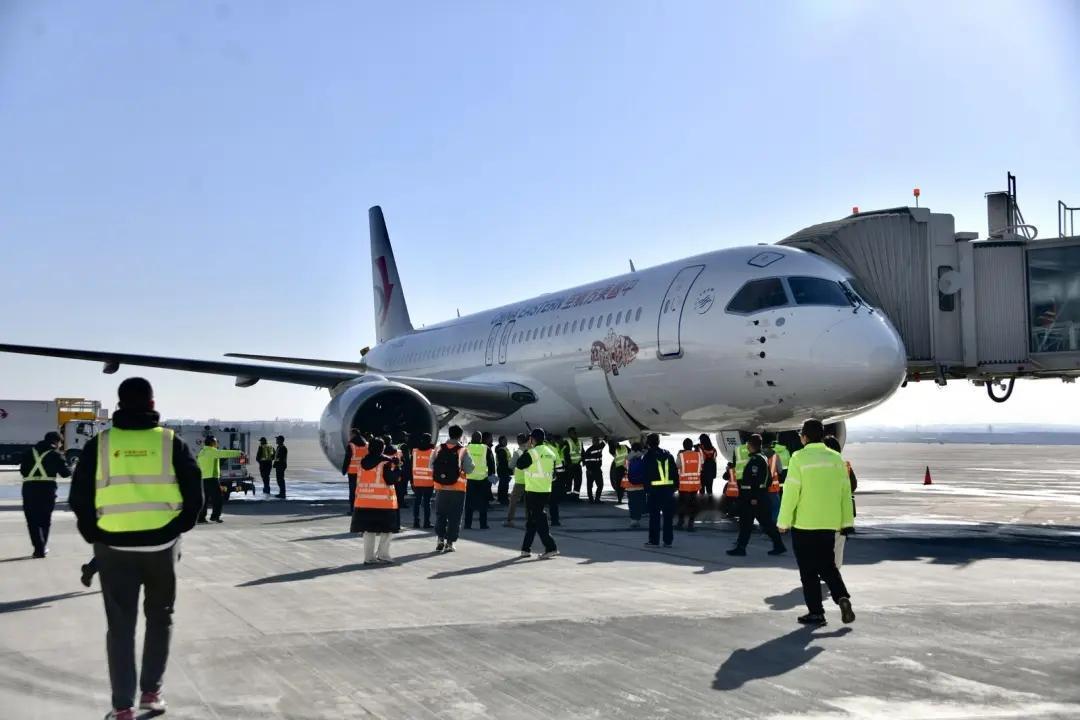 首航高原机场！12月起C919正式执行上海至兰州定期航线12月1日11:08