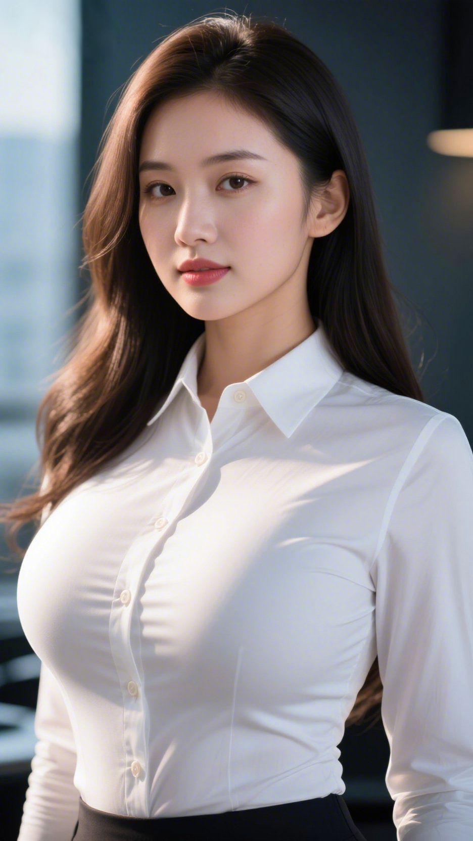 白衬衫里的底气晨光漫进写字楼，一件干净的白衬衫，藏着职场人最踏实的底气。