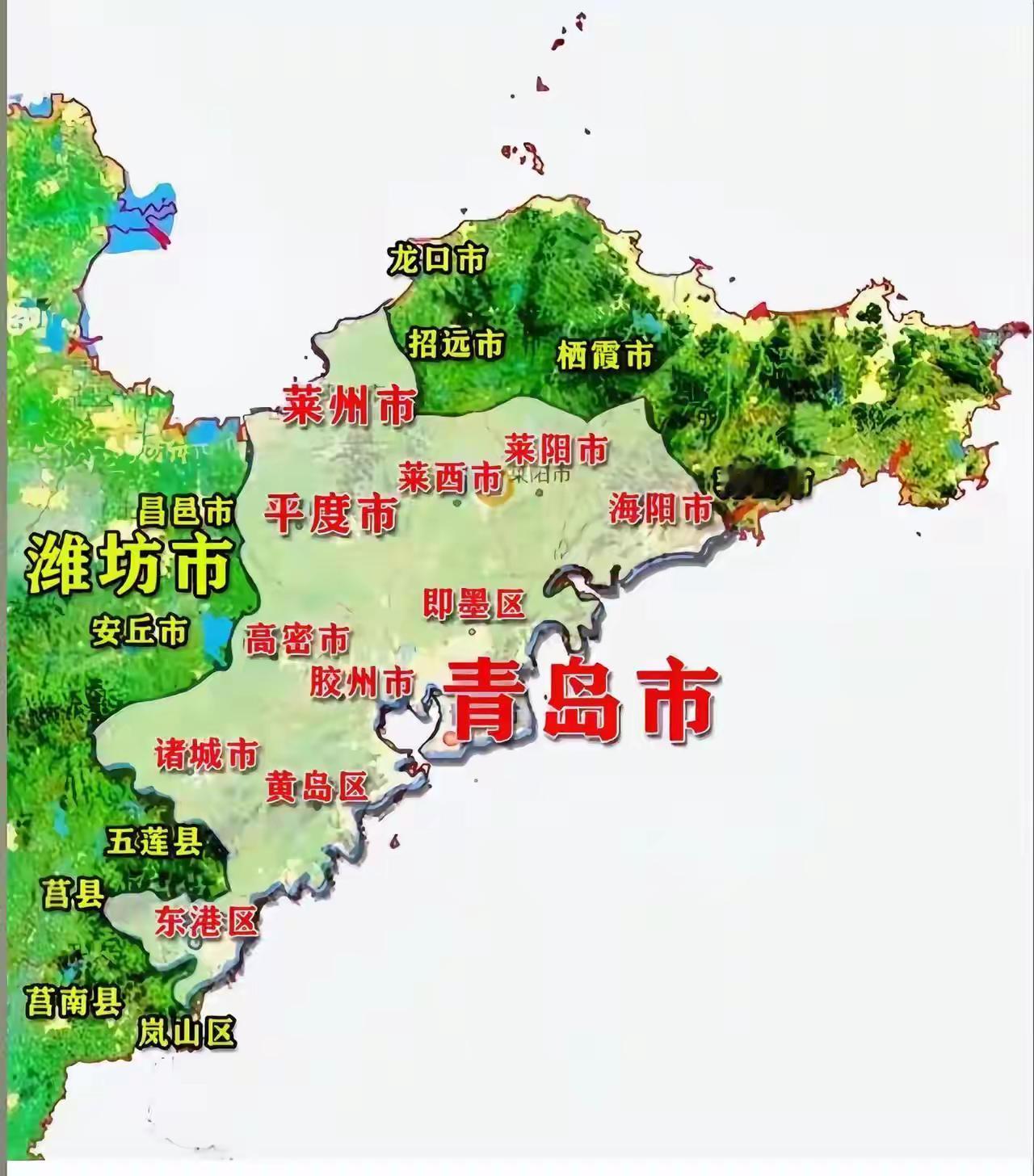 青岛市副省级能级提升与行政区划优化调整方案一、总体定位立足青岛国家计划单列市