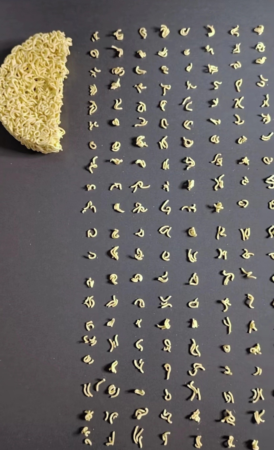 这不得不说是个人才呀，这得有多闲​​​