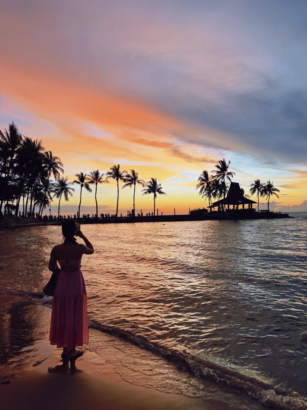 在亚庇度假🥥去看世界top3的日落🌇