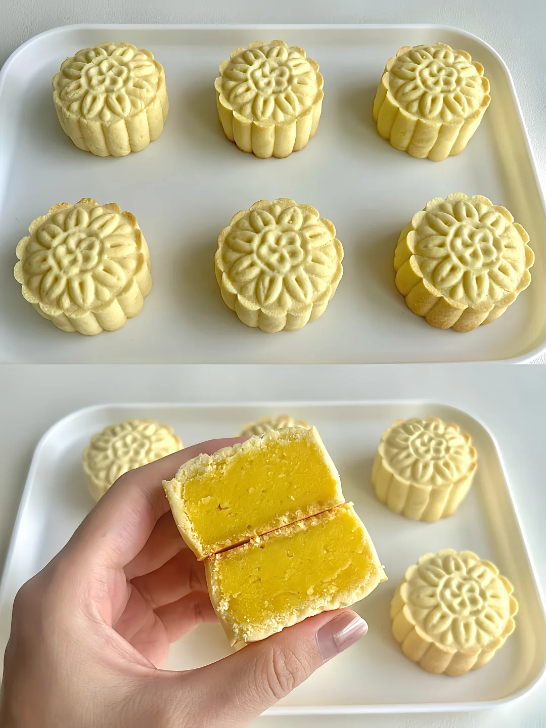 曲奇酥皮月饼🥮奶香浓郁｜简单零失败