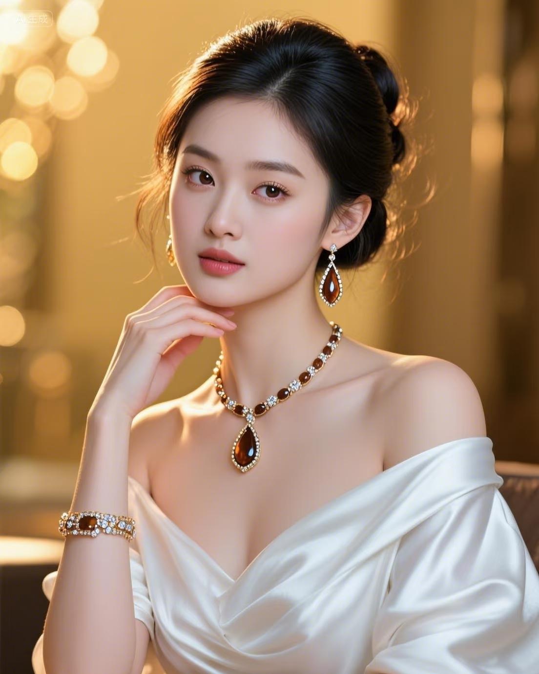 气质美女，甜美优雅！