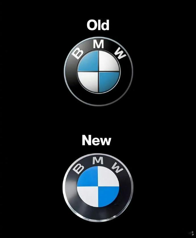 宝马2026年2月起全系用新LOGO这设计费没个200万下不来吧