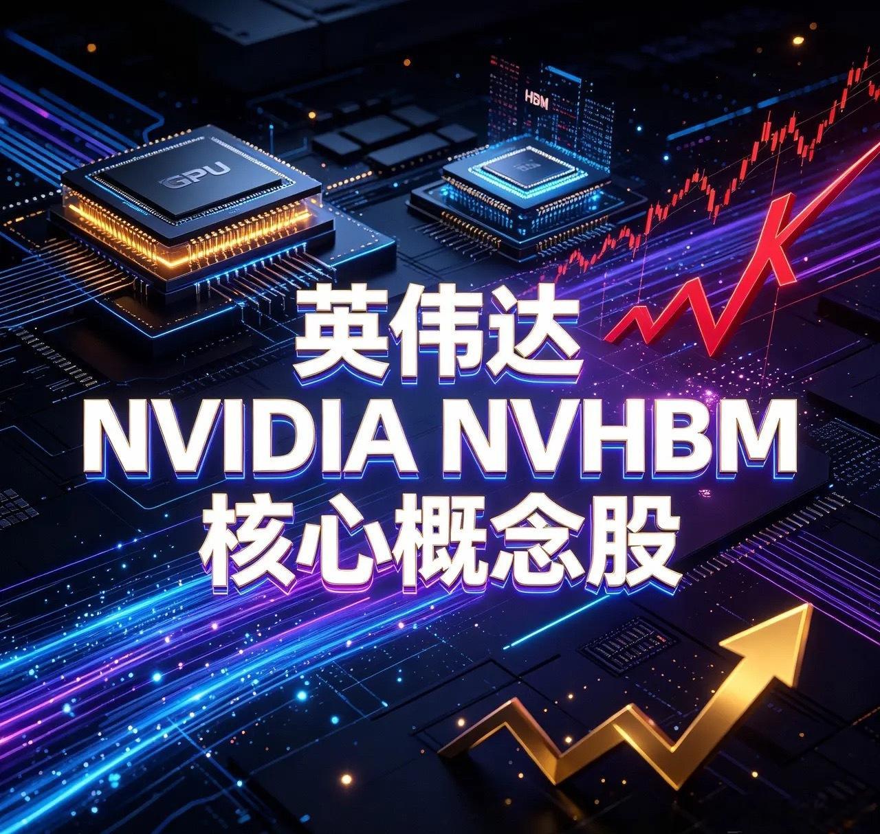 英伟达NVIDIANVHBM核心概念股1.通富微电002156—先进封测NVHBM/HBM4E相关工