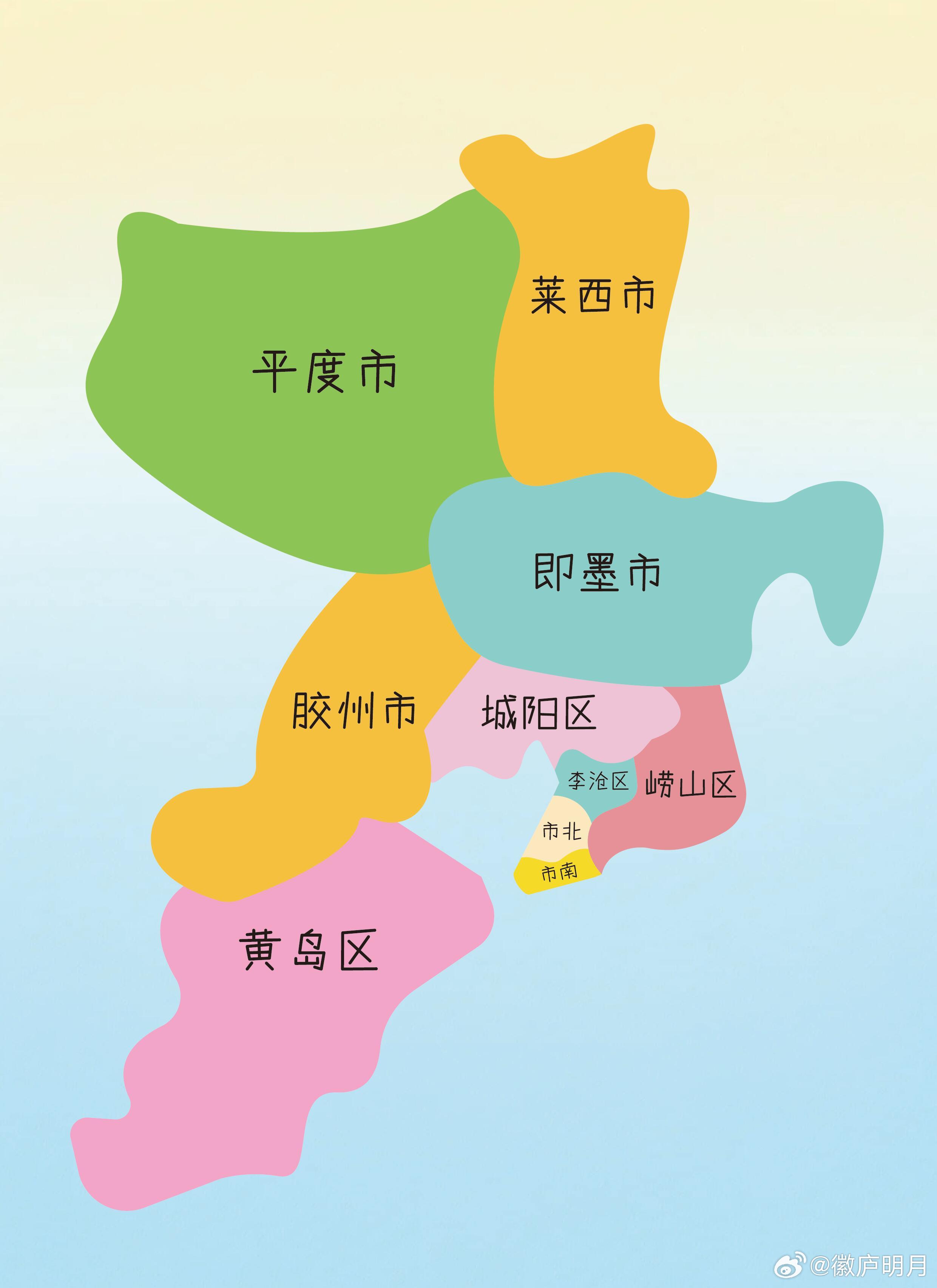 青岛特产拼图，一眼看清各区县都有什么农业特产​​​