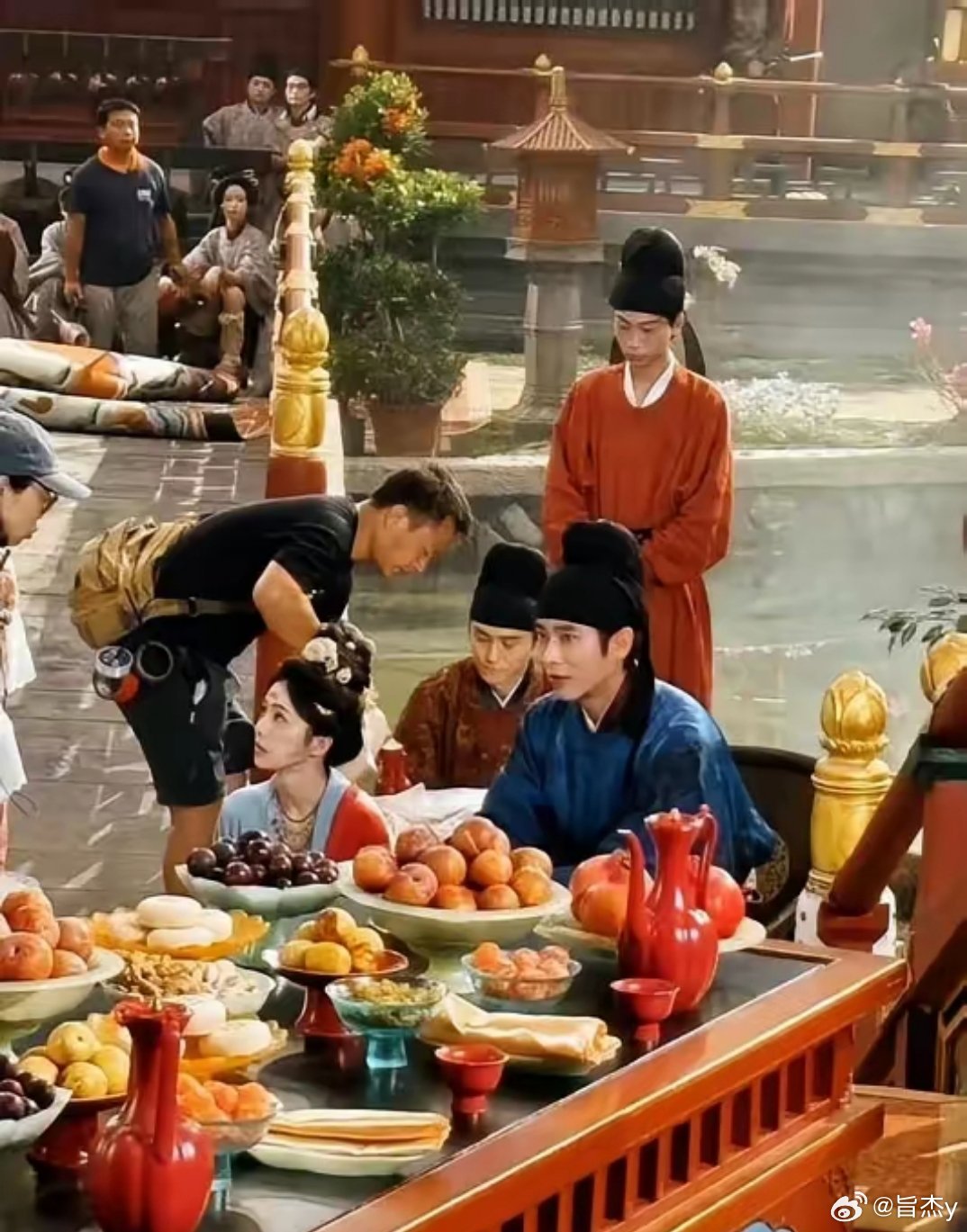 9月12日，白鹿《莫离》最新路透！原来这部剧是大唐风！难怪白鹿粉丝会觉得白鹿在剧