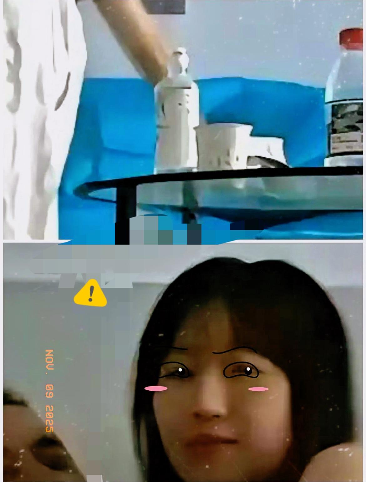 看过没看过视频的都沉默了有一个细节可太奇怪了中间有一段，曾医生居然是看着镜头