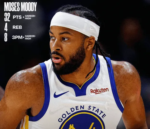 从穆迪进联盟一幕幕看过来，今天这一幕让我心碎了初进联盟意气风发，勇士最年轻3