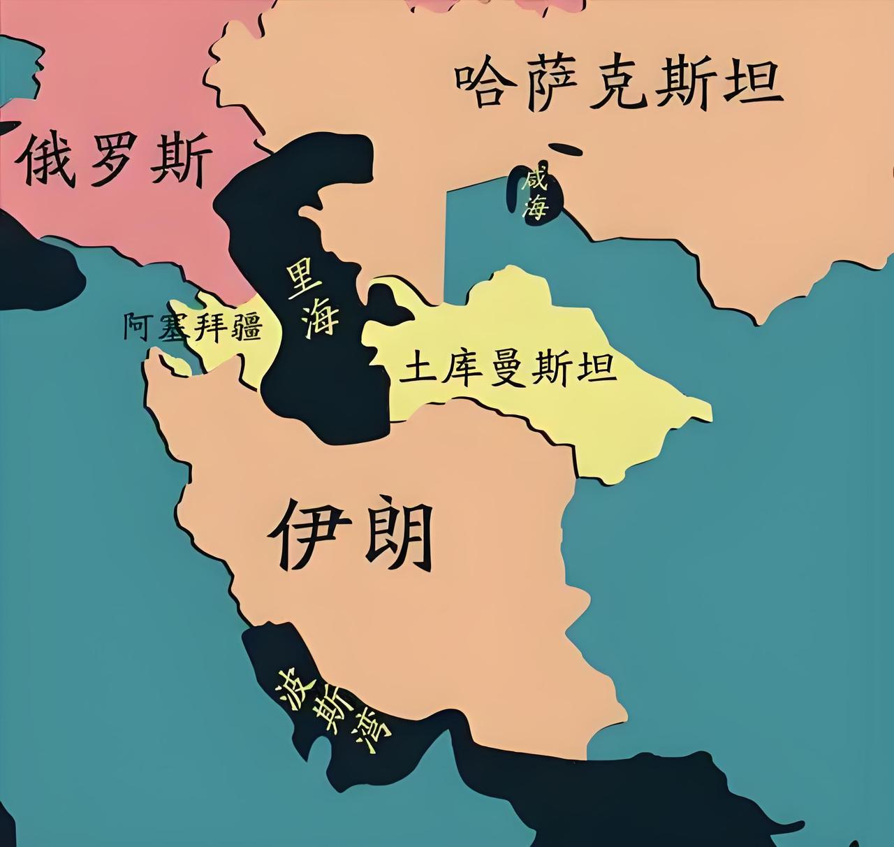 俄罗斯才是伊朗抵抗美国的底气！从俄罗斯到伊朗只是相隔半个里海，伊朗已经开始接