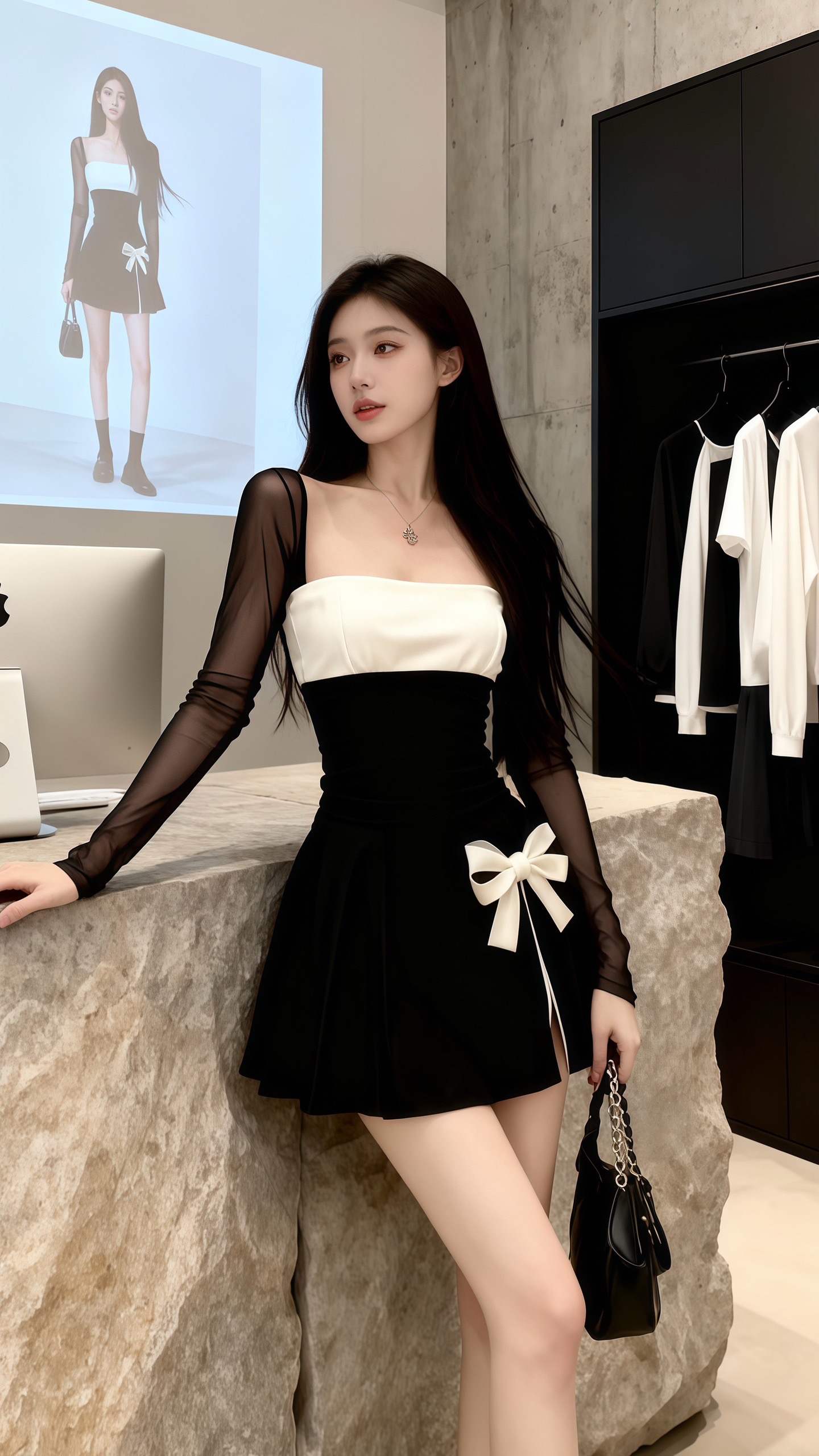 时尚穿搭轻奢优雅御姐风<!--...