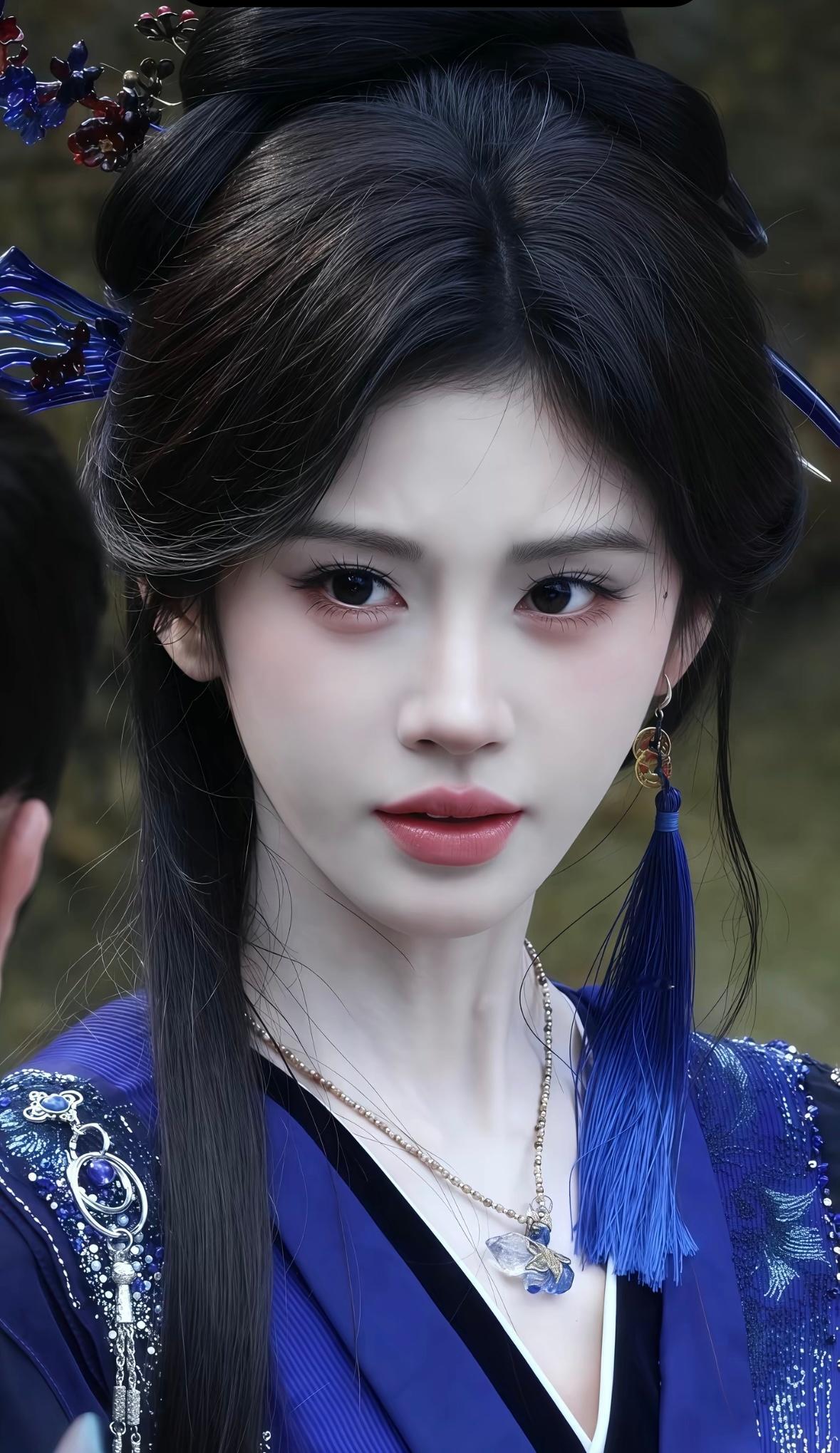 完全就是bjd人偶走进现实….（🫘：紫色猫咪