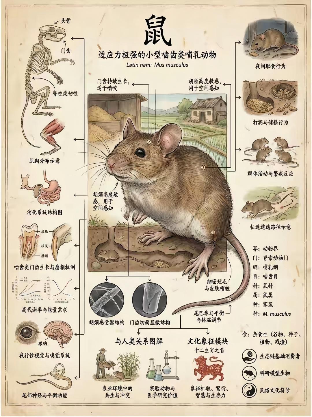 十二生肖生物学分析...