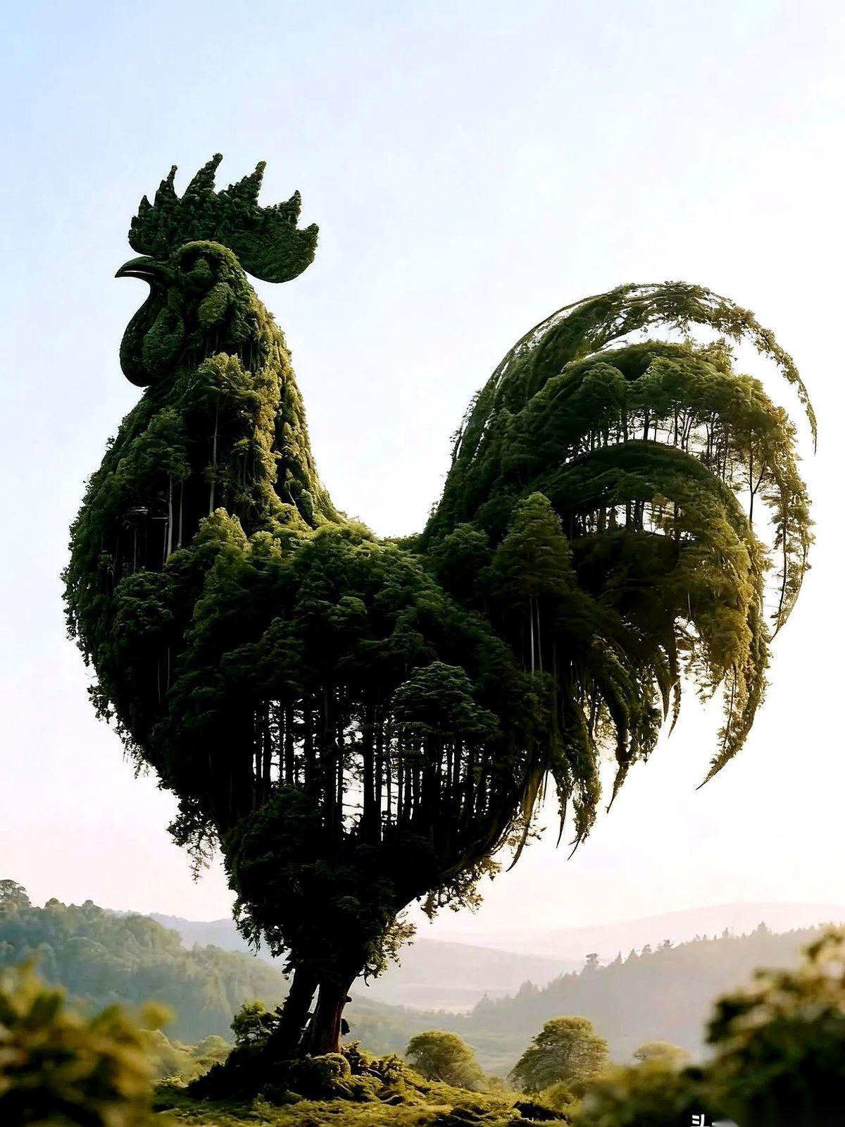 刷到一个心理测试，说一张图就能看出来你晚年是热闹还是冷清。我差点笑出声。都活