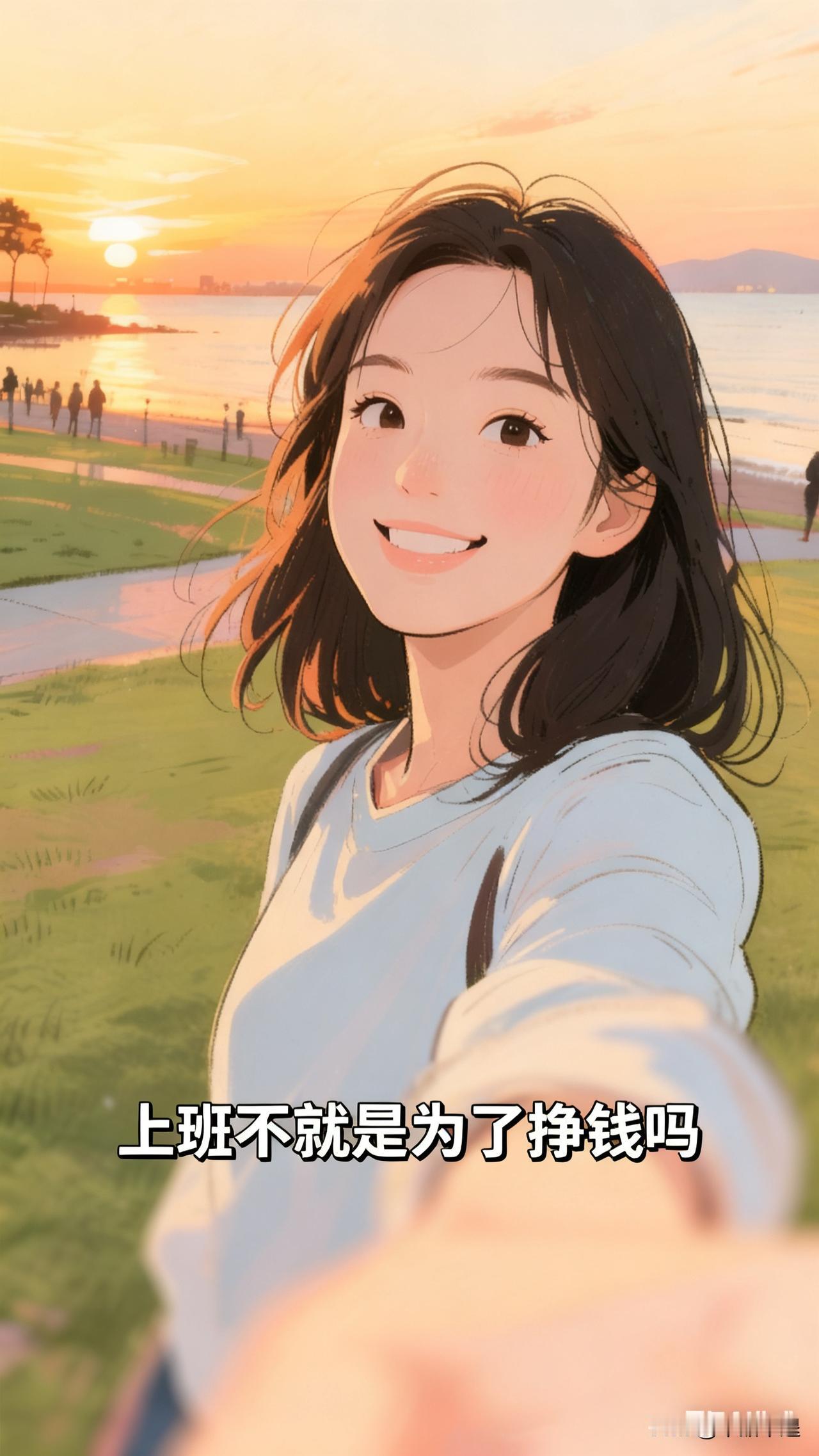 上班久了你就会发现上班不就是为了挣钱吗……昨天跟同事吐槽加班累，他