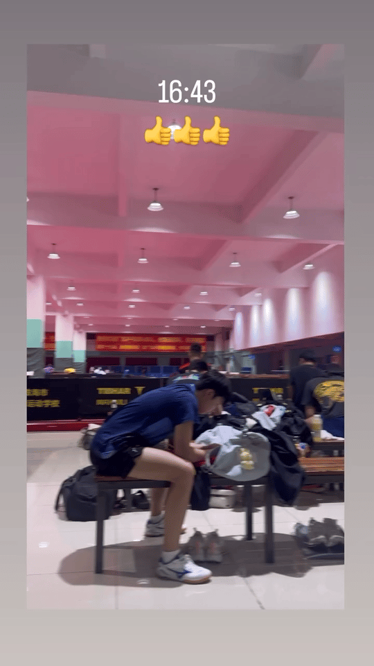 林高远刘诗雯备战全运会混双“诗与远方”组合备战全运会🙌林高远、