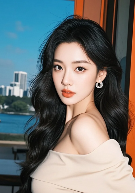 绝色暴击！小姐姐美得像精修图成精现场