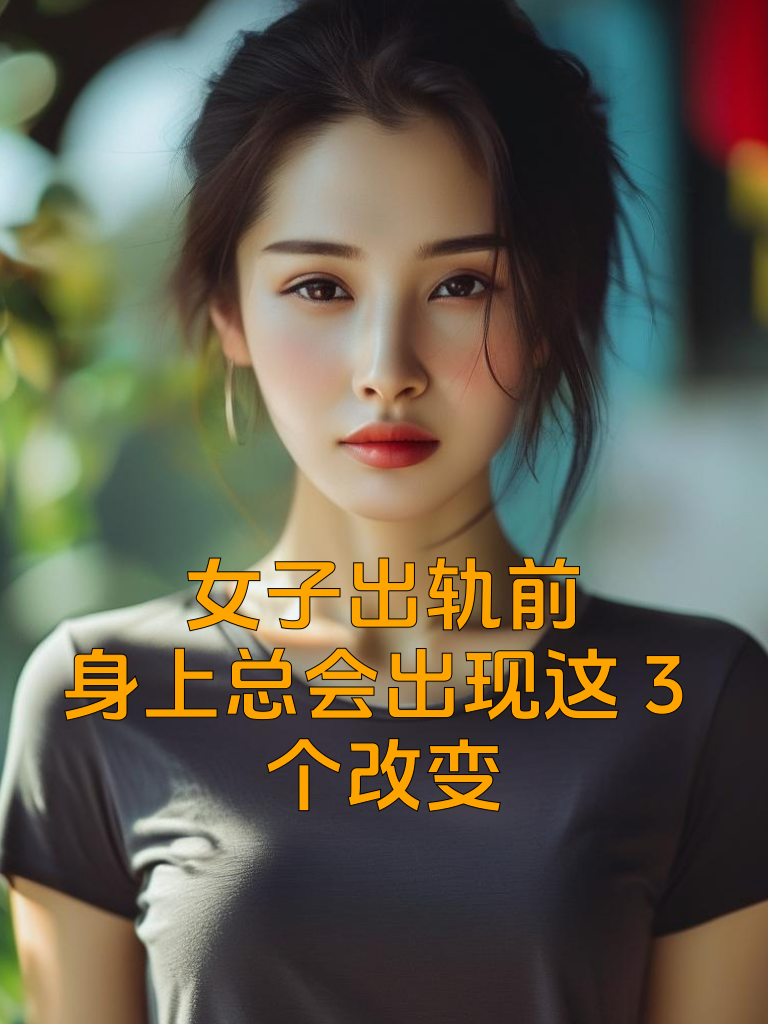 警惕！女人出轨前的3个危险信号，第2个太准了！