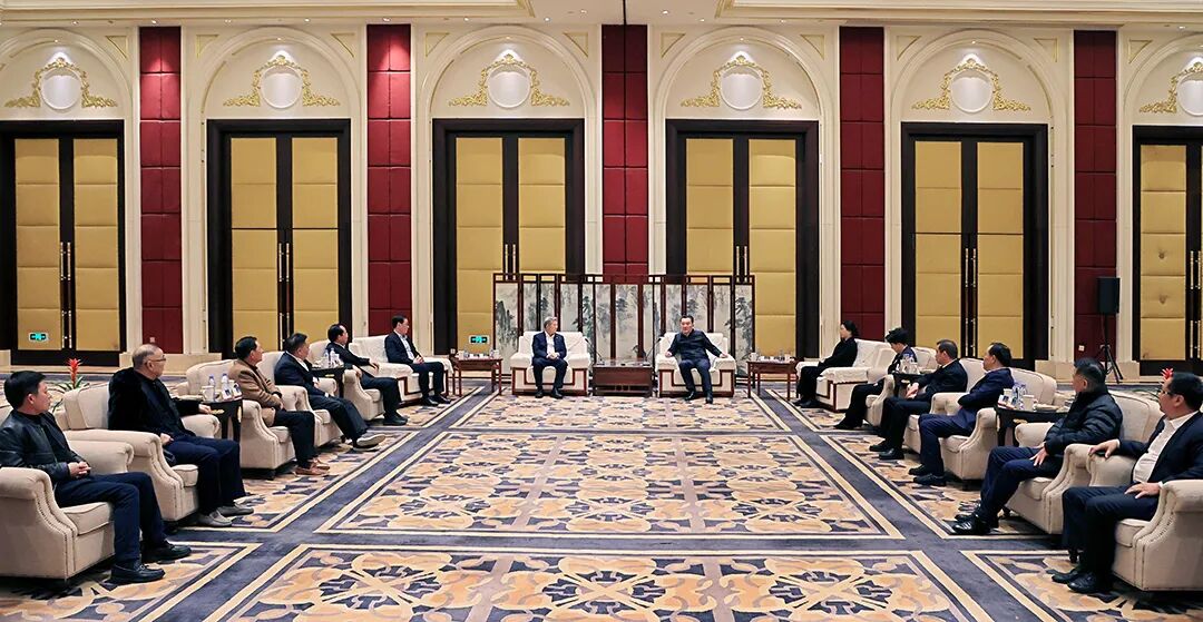 李军杰刘洁会见陈东升薛敏等楚商代表