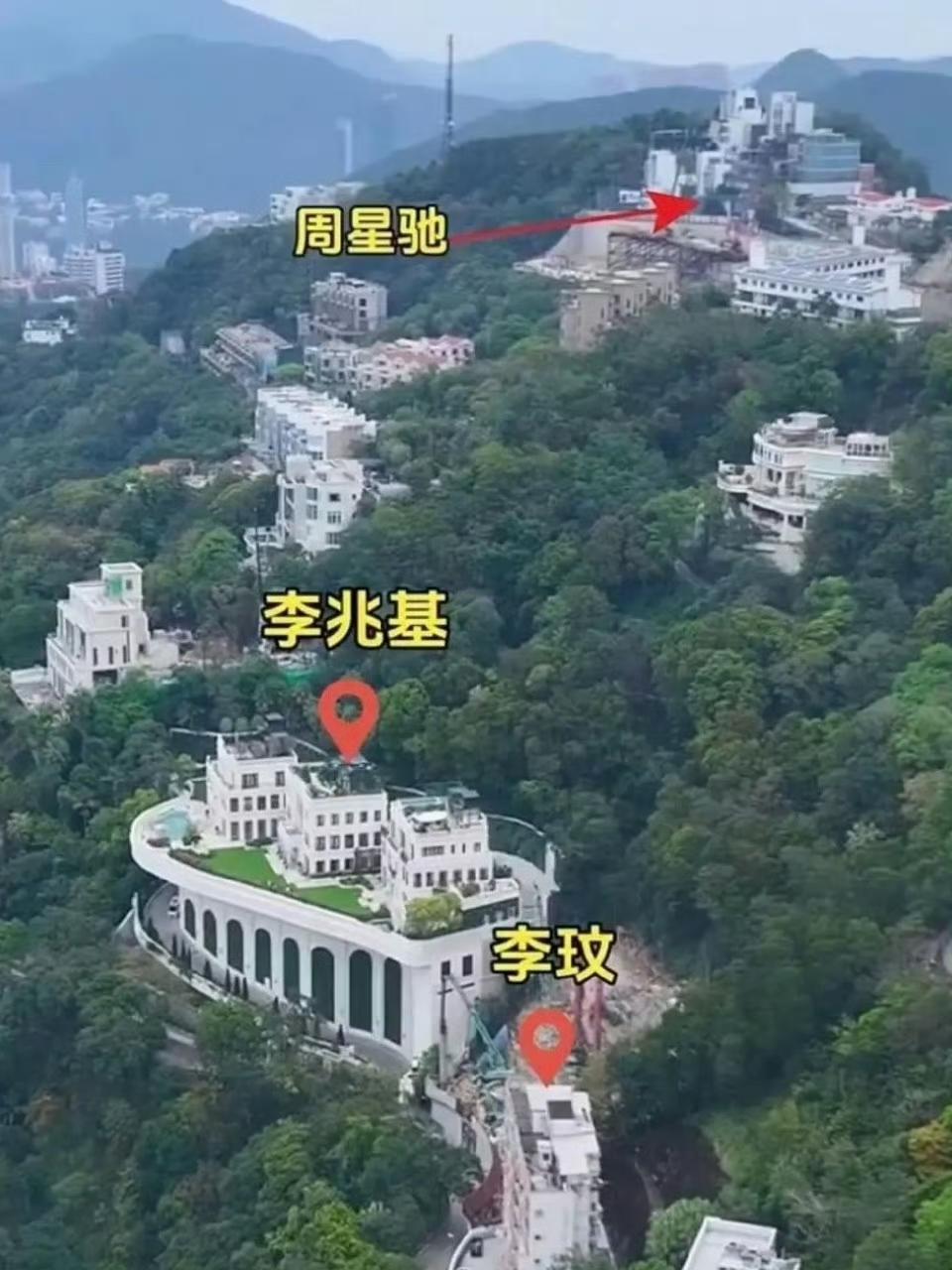 突然理解香港的有钱人为什么往山上跑了。​​​
