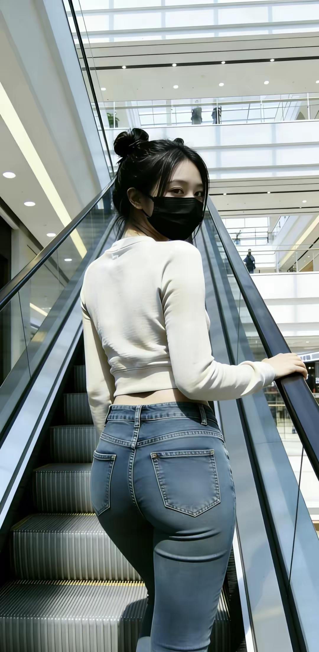 黑白配，简约又时尚，戴上口罩，安全又帅气！