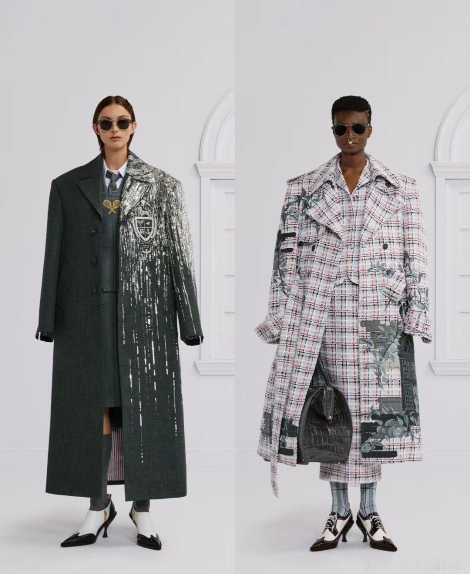 ThomBrowne2026早春系列💕这牌子我感觉有一阵挺红的，后面又沉