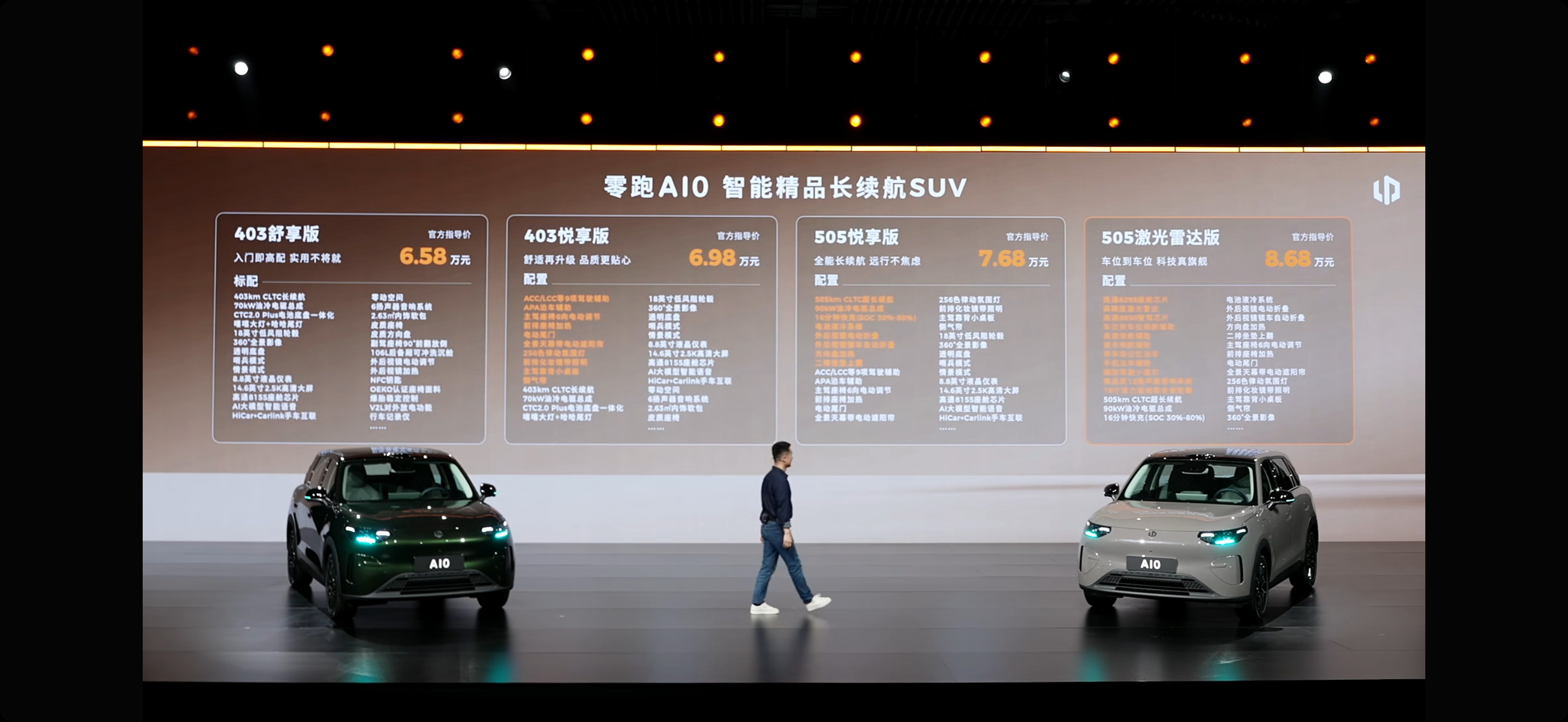 零跑A10价格：6.58万起，这款车基本就是这个品类的大杀器了。6.58万：入