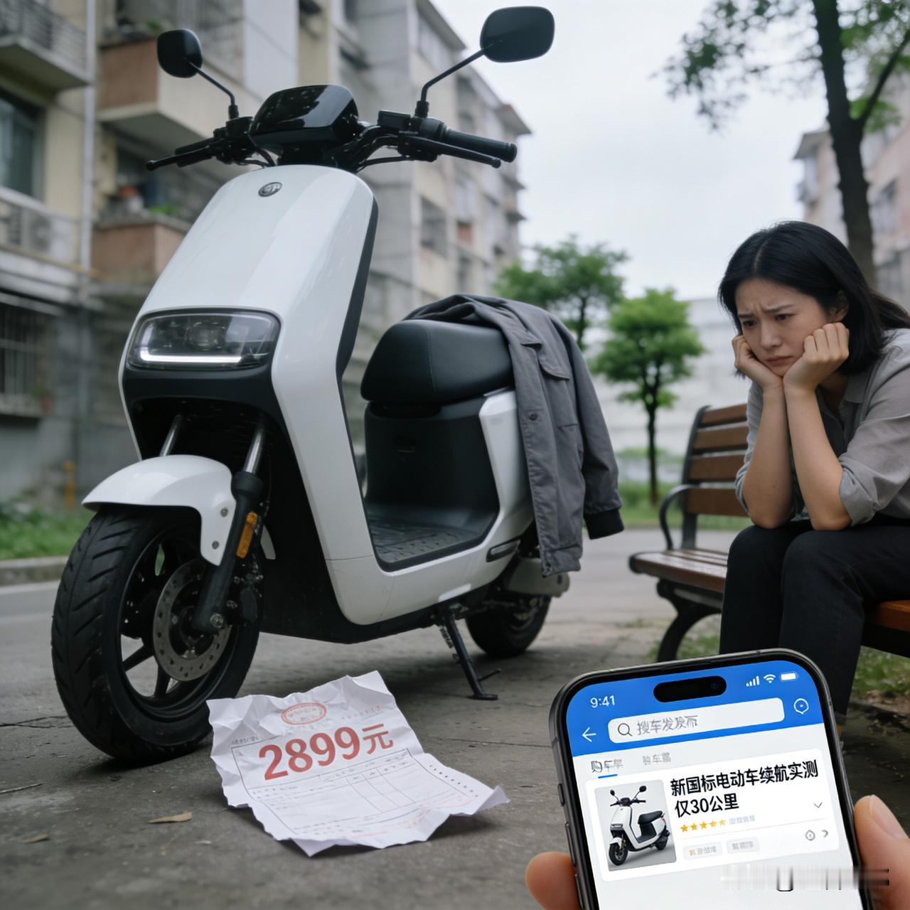 花2899买新国标电动车，骑了3天我悔了！昨天去电动车店换车，刚报需求就被价