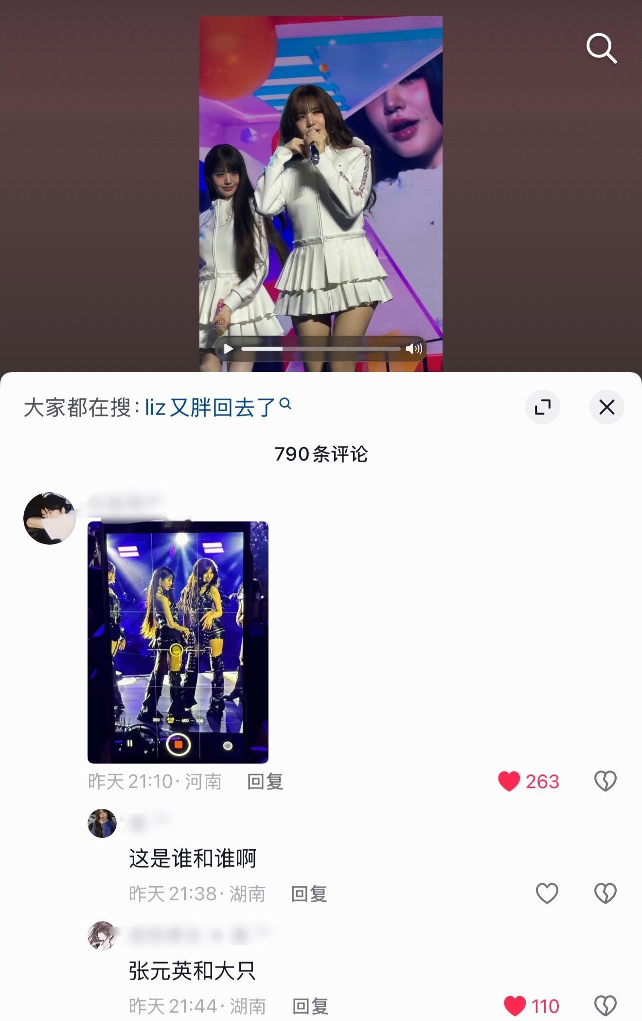 “这是谁和谁啊”“张元英和大只”