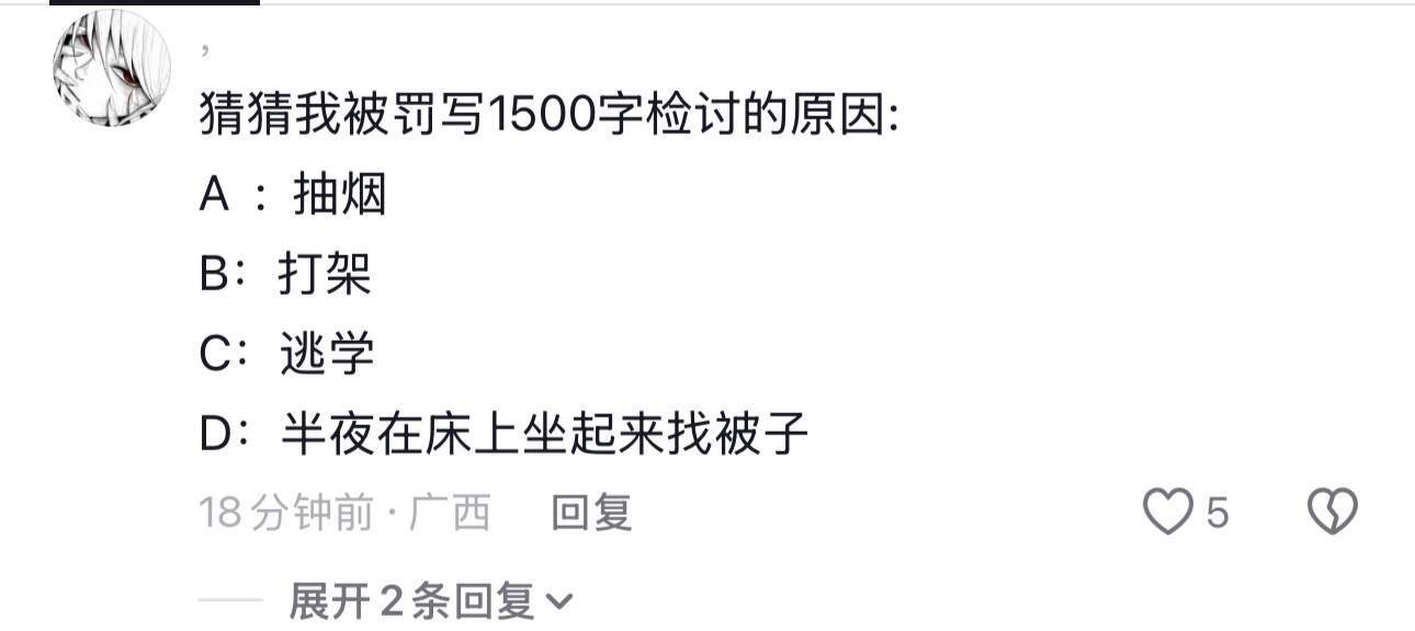 那些被处分的离谱理由…..