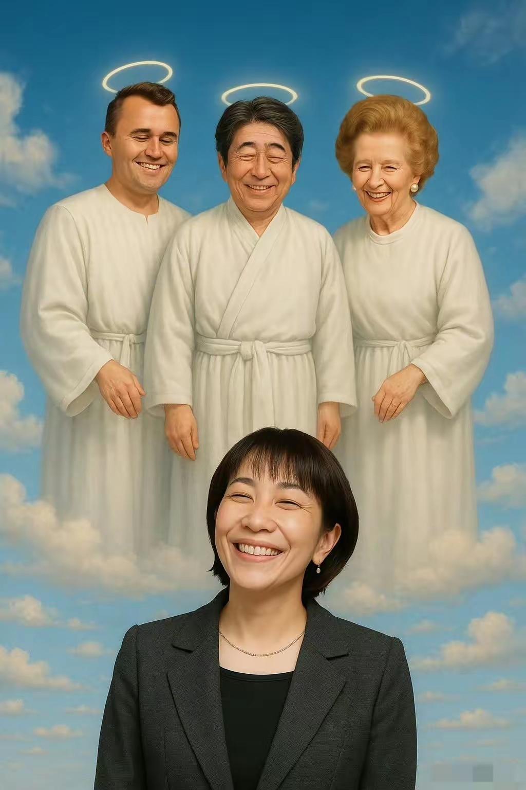 神预言了有日本网友预测了高市早苗的命运她的梦想可能是想当日本的撒切尔夫人但