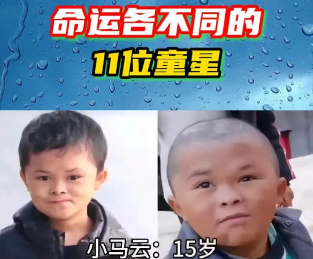 命运各不同的童星，想当年的“小鸽子”出家了[汗]