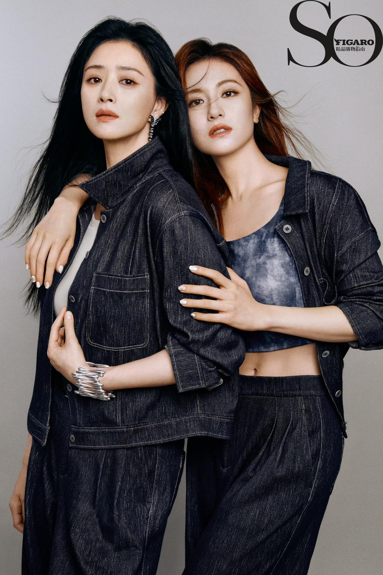 蒋欣李兰迪双人杂志，两位美得势均力敌，她俩合作了什么剧吗？​​​