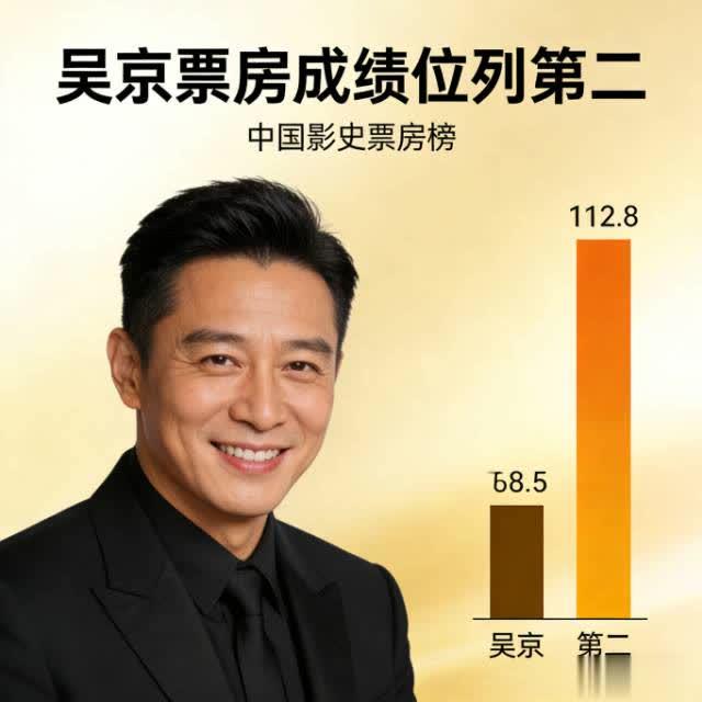 票房第二又如何？吴京早已赢在更重要的地方吴京个人总票房突破350亿，位列华