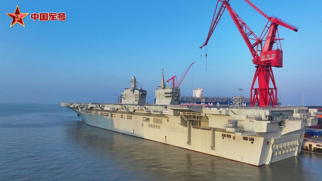 2025年11月14日，中国海军四川舰开展首次航行试验，这意味着中国海军076型