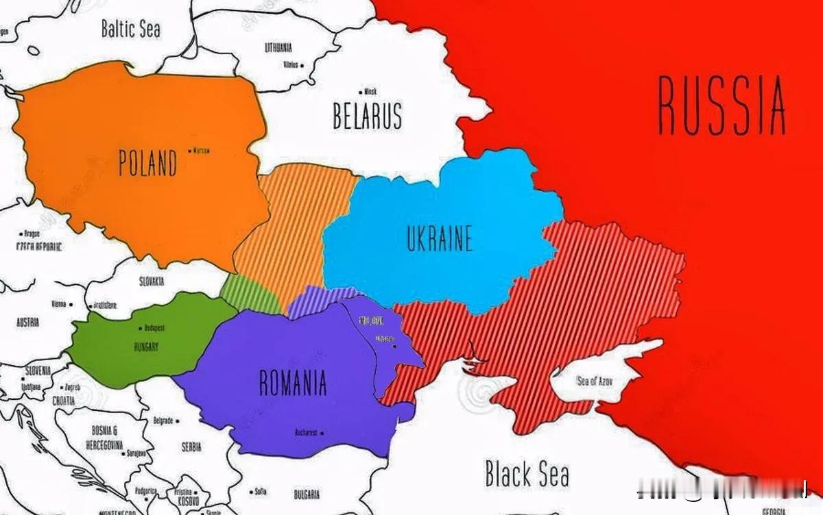 这种分配方式对俄罗斯来说，还有个优点。因为俄罗斯在战场上是优势方，这个分配方案也