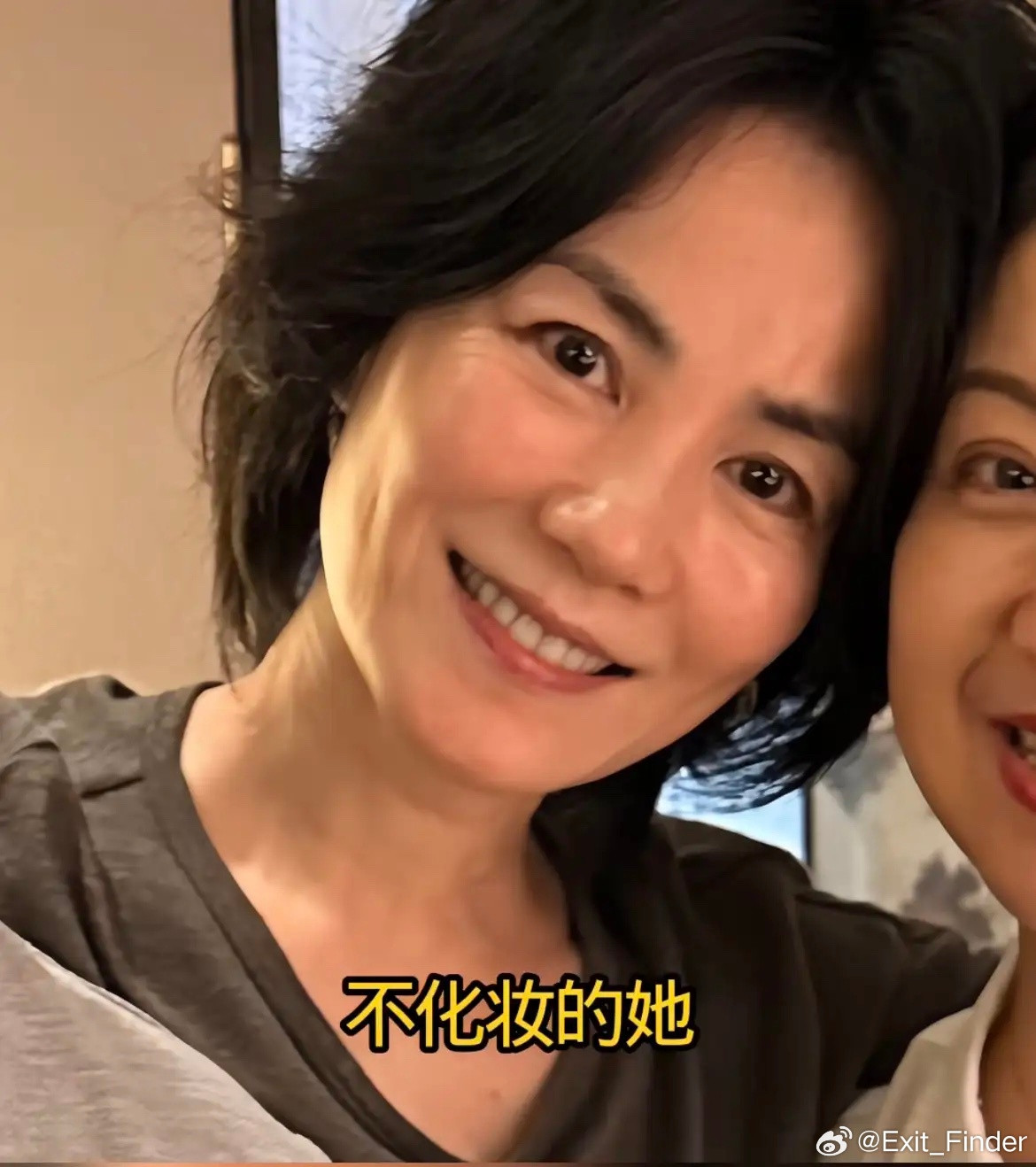 王菲好坦诚，现在大多数时候都能够自信素颜面对镜头，这不是一般顶流能做得到的！​