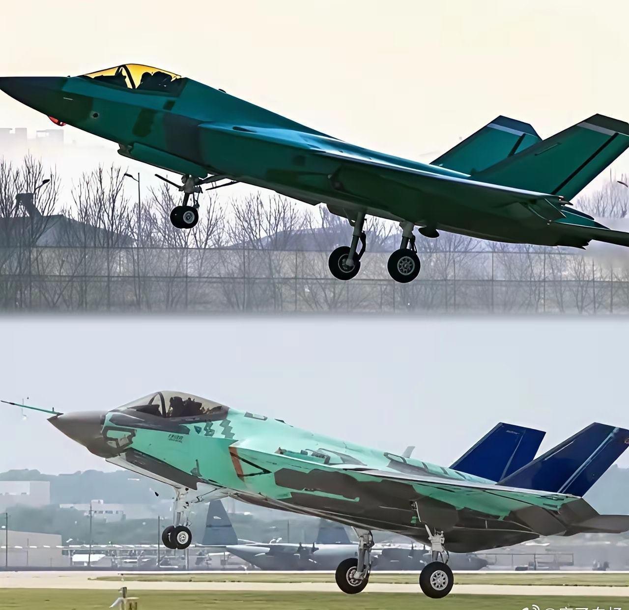 歼-35与F-35同角度对比，果然歼-35才是F-35想象中自己的样子！我们