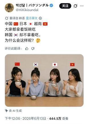 近日，社交媒体上一篇关于“端饭碗”姿势的讨论引发热议，点击量迅速飙升。一个引人好