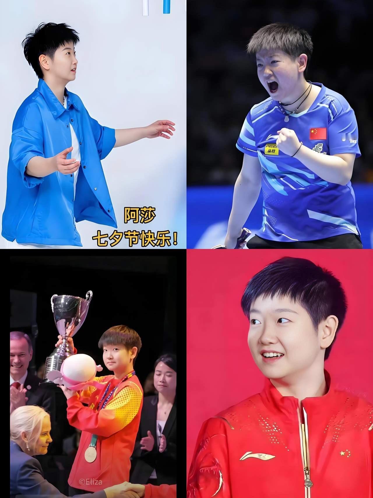 现在国乒女队压力最大的，估计就是就是孙颖莎了，以前孙颖莎是妥妥的断……层式领跑，和第二名积分差距巨大